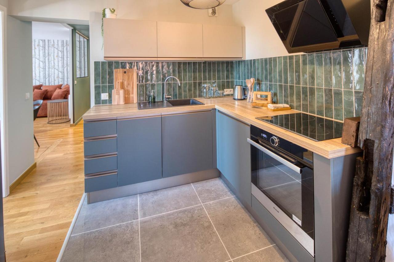 Appartement Le Verdoyant Hyper Centre Avec Sauna Et Parking Colmar Zewnętrze zdjęcie